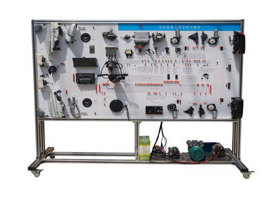 全車電器電路系統(tǒng)示教板 汽車教學設(shè)備中的電控實訓核心