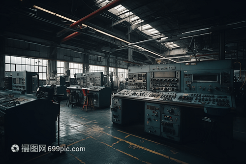 工廠(chǎng)的機(jī)器機(jī)械電氣設(shè)備 現(xiàn)代工業(yè)的核心支撐